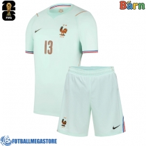 Fotballdrakt Barn Frankrike Kante #13 Bortedraktsett VM 2026 Kortermet (+ Korte bukser)